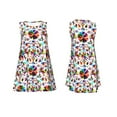 thumbnail image 7 of Daiia Mexican Bright Style Print Women's Dresses 2025 Trendy Short sleeve Dresses Casual Baggy Flowy Maxi Sun Dresses, 7 of 7