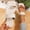 White, variant on Slide Sandals for women Polka Dot Canvas Toe Ring Flat Sandals Open Toe Slides Beach Vacation Travel Outdoor Daily Casual Summer Footwear