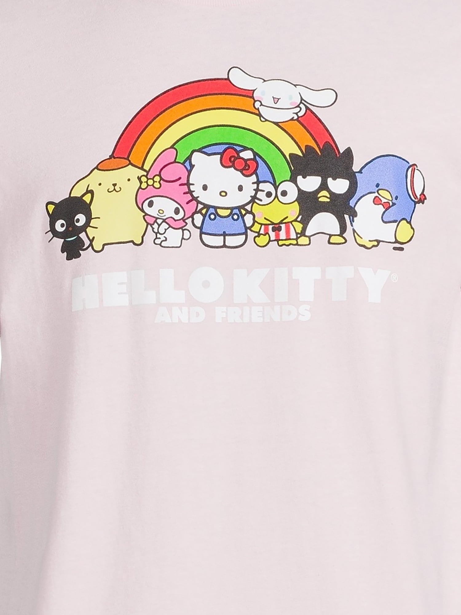 Hello Kitty and Friends Men's & Big Men's Graphic Tee Shirt, Sizes S-3XL
