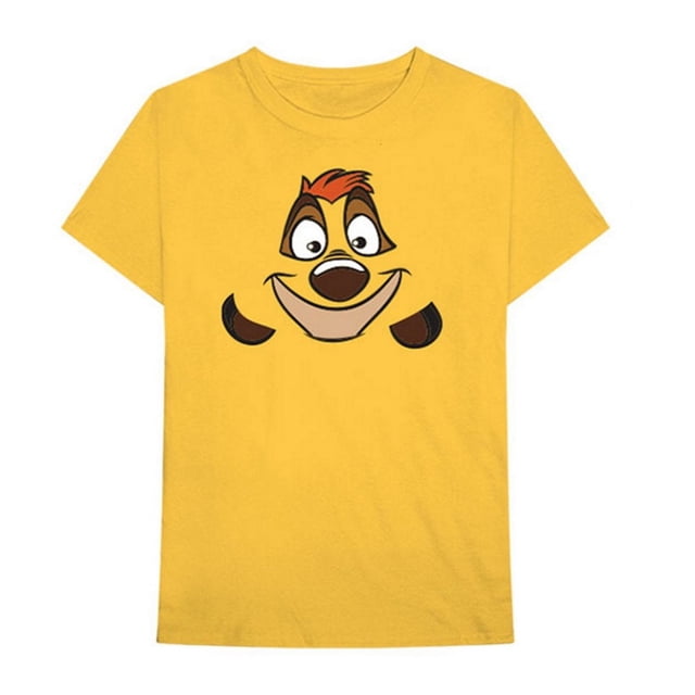 The Lion King Adult Timon Back Print Cotton T-Shirt