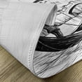 thumbnail image 5 of Ambesonne Sketchy Place Mats Set of 4, Mediterranean Holiday, Standard Size, Black and White, 5 of 6