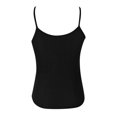 thumbnail image 6 of AWZXDE Cotton Tops for Women Fashion Solid Color Sleeveless Knitted Spaghetti Strap Cami Top, 6 of 6