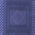 thumbnail image 1 of Ahgly Company Indoor Square Persian Blue Traditional Area Rugs, 5' Square, 1 of 4