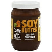Don't Go Nuts Non-GMO Chocolate Soy Butter, 16 oz, (6 Pack)