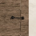 thumbnail image 2 of Renovators Supply Door Latch Lock 4" Hook Brass Swivel Style Hook and Eye Latch for Door in Oil Rubbed Bronze Finish w/Screws, 2 of 5