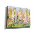 thumbnail image 2 of Epic Graffiti 'Garden Pastels I Blue Sky' by Shirley Novak, Canvas Wall Art, 60"x40", 2 of 3