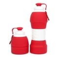 thumbnail image 2 of Botella Deportiva Plegable de Silicona de Grado Alimenticio de 580ml MEIMIA  1005, 2 of 2