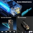 thumbnail image 5 of SKYFIRE Rechargeable 2-in-1 Flashlight Lantern, 5000mAh Zoomable LED Light with Color Lenses, 5 of 9