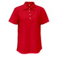 thumbnail image 4 of vigerkar Womens Polo Shirts Short Sleeve Quick Dry Collared Shirts Business Casual Work Tops Athletic Tennis Golf Shirt (Red, 3XL), 4 of 7