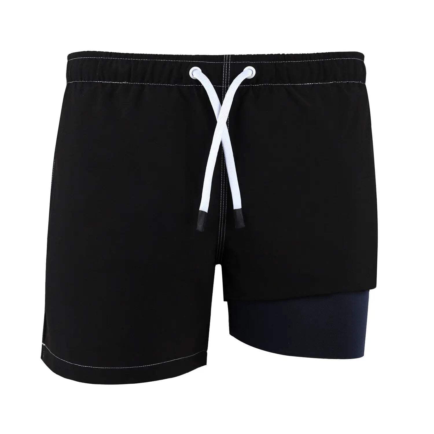 RETROMB NONETZ MEN'S RETRO SHORTS SLIM FIT FULLY LINED SWIM TRUNKS - TURQUOISE, Size: M, manufactured by SCAND-TEX.