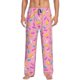 thumbnail image 1 of Fotbe Pink Donut Pantalones de Pijama para Hombre, Pantalones de Dormir, Pantalones de Casa con Cintura Ajustable y Bolsillos-Large, 1 of 6