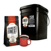 franklin's finest survival coffee 720-servings by patriot pantry
