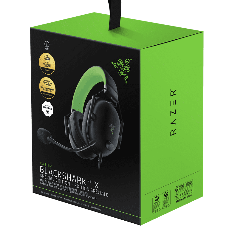 Razer BlackShark V2 X Wired Esports Multi-Platform Gaming Headset