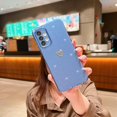 thumbnail image 3 of Compatible with Samsung Galaxy A13 4G Case,Love Heart Pattern Design Soft TPU Shockproof Protective Case Bling Sparkly Glitter Cover for Samsung Galaxy A13 4G-Blue, 3 of 11