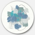 thumbnail image 1 of Designart 'Hopeful III' Geometric Metal Circle Wall Art, 1 of 3