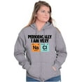 thumbnail image 3 of Funny Salty Chemistry Science Joke Zip Up Hoodie Men's Women's Brisco Brands S, 3 of 6