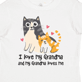thumbnail image 4 of Inktastic I Love My Grandma Loves Me Cat Boys or Girls Toddler T-Shirt, 4 of 5