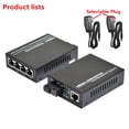 thumbnail image 3 of 2x Multi-Rate Fiber Media Converter for Full/Half Duplex for Versatile Network Integration Solutions, 3 of 9