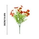 thumbnail image 3 of 8 ramos de flores artificiales flores falsas sin desvanecimiento plantas de plástico falsas, rojo atardecer, 3 of 9