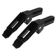 thumbnail image 1 of OULII 2Pcs Corner Printer Stand Plastic Black Stability For Home Use, 1 of 8