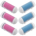thumbnail image 3 of BRIGHTFUFU Herramienta de repuesto para molinillo de pies de 6 piezas, rodillo de eliminación de piel muerta, exfoliante, cutículas, removedor de callos, cabeza (rosa y azul para cada 3 piezas), 3 of 7