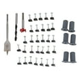 thumbnail image 2 of Cable Routing Kit, Multifunction Cable Management System Wall Grommets Accessories for Cables Pass Through Mounting Kit High Sealing Cable Clips for Home Wiring Industrial Use, 2 of 7