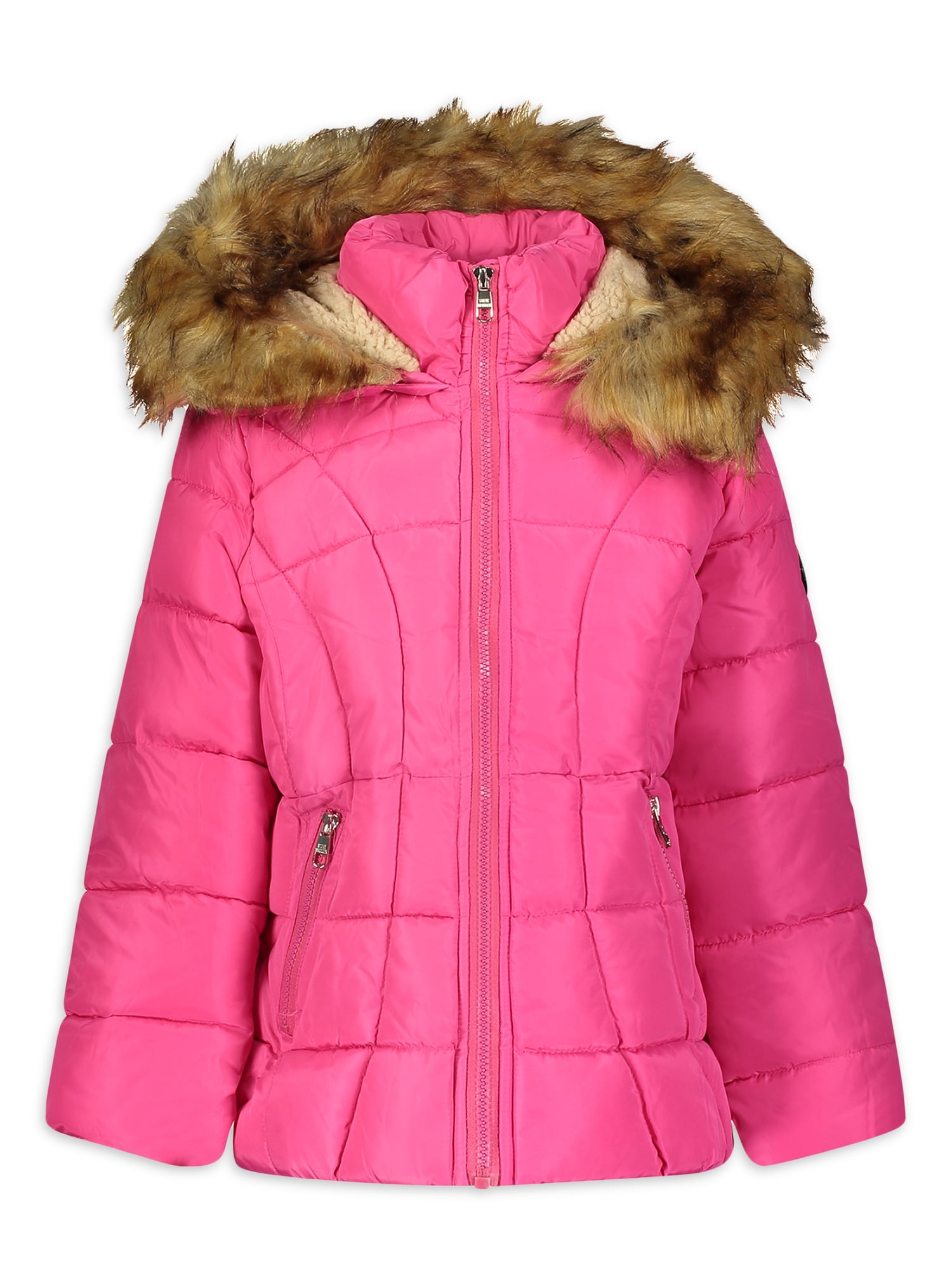 $90 Madden Girl Toddler 2T Soft Black Warm Winter Botton Down Jacket Coat 