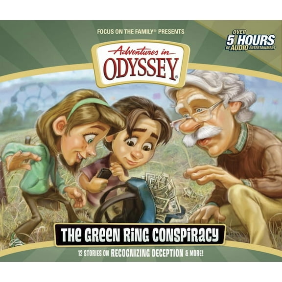 Adventures in Odyssey The Green Ring Conspiracy, Book 53, (Audiobook)