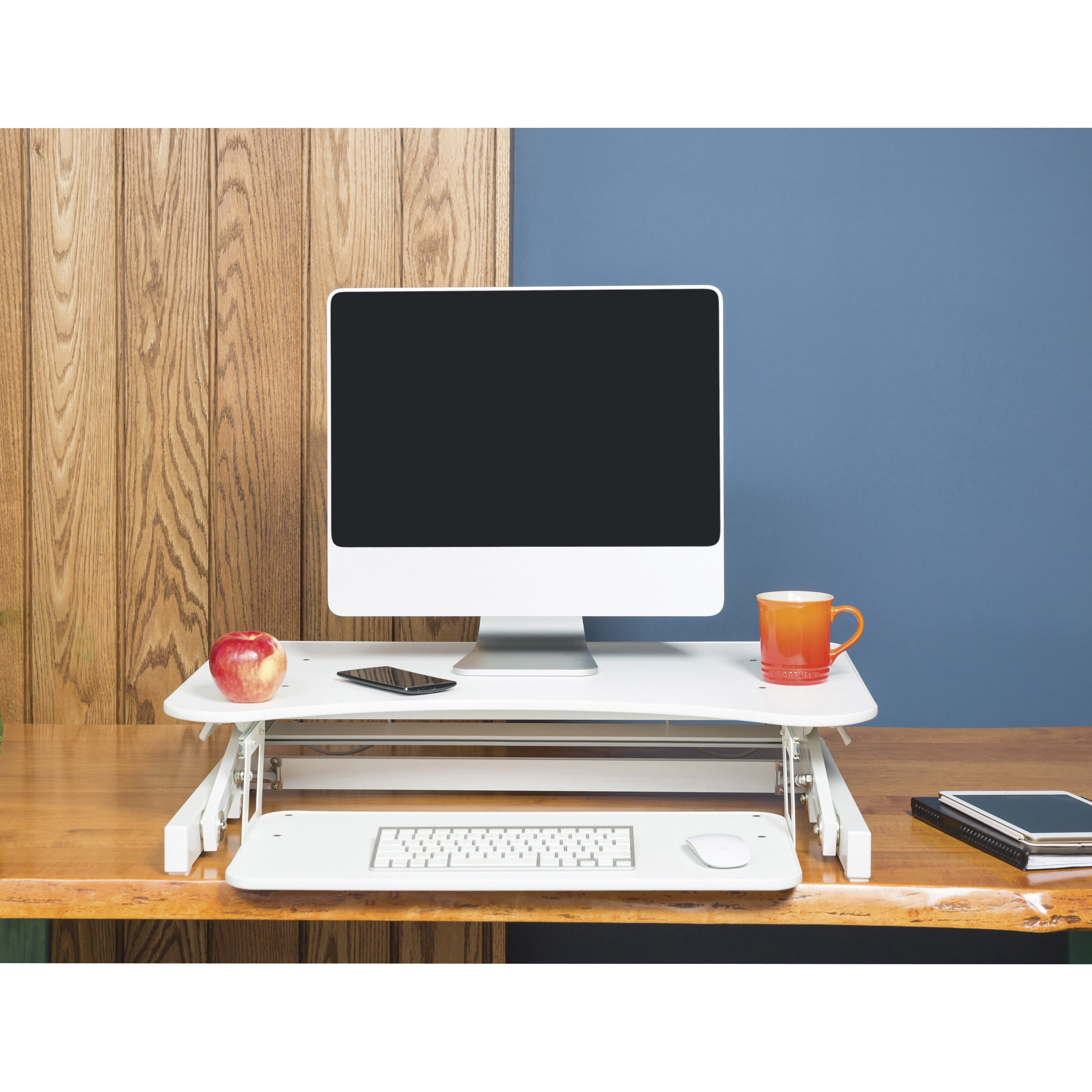 Lorell, LLR99984, Adjustable Desk Riser Plus, 1 Each, White