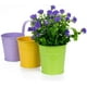 10 Paquets de Pots à Fleurs en Fer Suspendus à Balustrade Jardinière Clôture Jardinière – image 5 sur 7