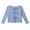 Blue, variant on Women's Tie Front Knitted Cardigan Sweaters Long Sleeve Fall Winter Jacket Coats Slim Fit Knitwear Tops