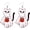 Pumpkin Ghost, variant on Acrylic Ghost Earrings for Women Handmade Cute Funny Lightweight Spooky Halloween Ghost Face Dangle Drop Earring Halloween Costume Cosplay Party Jewelry