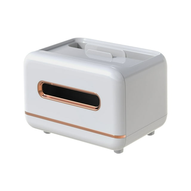 Control Remoto de Coche Caja de Tejido Magnético Escritorio Almacenamiento Remoto Multifuncional Del Hogar, Plástico Verde 7.68x5.71x5.51In, Mesas de Café para la Sala de Estar