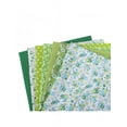 thumbnail image 3 of Brand Clearance!9.8" x 9.8" (25cm x 25cm) No Repeat Design Printed Floral Cotton Fabric for Patchwork, Sewing Tissue to Patchwork,Quilting Squares Bundles, 3 of 4