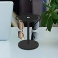 thumbnail image 6 of Wirlsweal Glasses Display Stand 360-Degree Rotating Acrylic Sunglasses Holder Stand Clear Eyewear Display Rack Desktop Organizer, 6 of 10