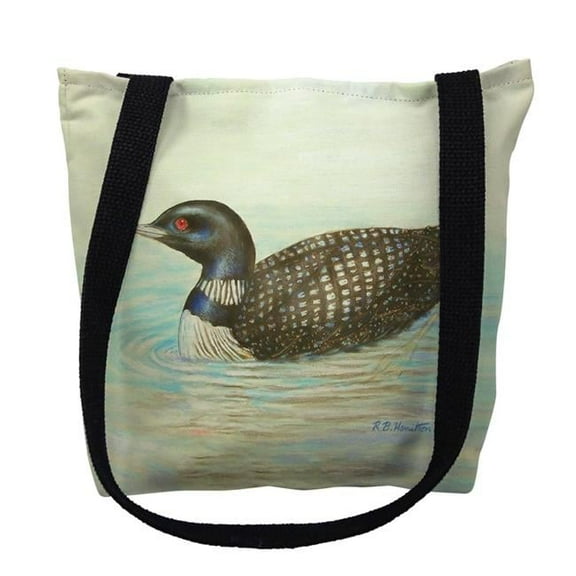 Loon Small Tote Bag 13x13 13 inches x 13 inches