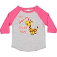 thumbnail image 3 of Inktastic My Nonno Loves me- cute giraffe Boys or Girls Toddler T-Shirt, 3 of 5