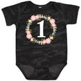 thumbnail image 3 of Inktastic 1st Birthday Rose Flower Wreath Girls Girls Baby Bodysuit, 3 of 5