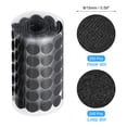 thumbnail image 2 of Self Adhesive Dots, 250 Pairs 0.59" - Blending Fabric Hook & Loop  Tapes, Round Dots for Classroom (Black), 2 of 6