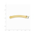 thumbnail image 2 of 14k Yellow Gold 3mm Lightweight Omega Extender for Necklace, 2 of 2