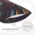 thumbnail image 5 of Fotbe Rainbow Scales Fantasy Dragon Pillow Cases - Envelope Closure - Luxury, Extra Soft, Cooling Pillow Covers - Wrinkle, Fade, Stain Resistant-20"x30", 5 of 8