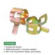 thumbnail image 4 of Uxcell ID 15mm 5/8 pulgadas Clips de manguera de combustible, abrazaderas de tubo, abrazadera de resorte, abrazadera de aire de baja presión, paquete de 20 (oro rosa), 11/32 Pulgadas 20, 4 of 7