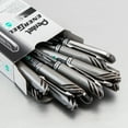 thumbnail image 7 of Pentel EnerGel NV Gel Pen, 0.7mm Metal Tip, Medium Line Capped, Black, 7 of 7