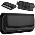thumbnail image 1 of Belt Clip Case for iPhone 13 12 11 Pro Max XR, Horizontal Nylon Universal Phone Case for Samsung Galaxy A12 A52s A13 A32 S20 S21 FE Plus Ultra Xiaomi, 1 of 5