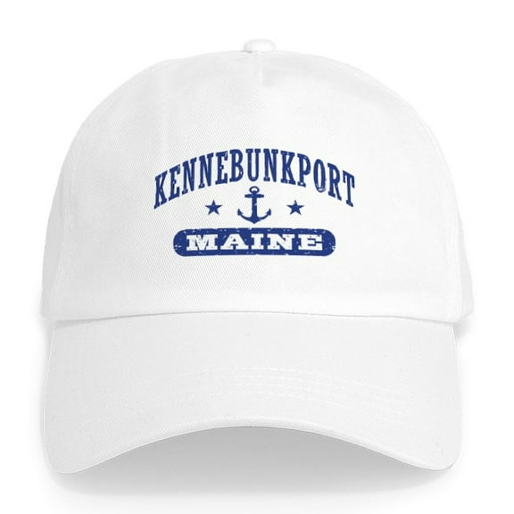 CafePress - Kennebunkport Maine Cap - Adjustable 100% Brushed Unisex Casual Cotton Baseball Cap, Beige, 1