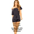 thumbnail image 5 of Mapale 5757 Open Back Romper, 5 of 7