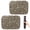 Grey, variant on PVC Pebble Kitchen Sink Protector Mat, 2 Pack, 15.7 x 11.8 in, Black