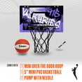 thumbnail image 2 of Franklin Sports WNBA Golden State Valkyries Over the Door Basketball Hoop - Kids Indoor Basketball Hoop with Mini Ball - WNBA Fan Shop Mini Hoop for Bedroom + Office, 2 of 16