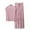 Pink, variant on Uaswgudfs Pajamas Women's Cotton Sleeveless Sleepwear Pullover Pj Sets Soft Loungewear Casual Pajama Set for Women
