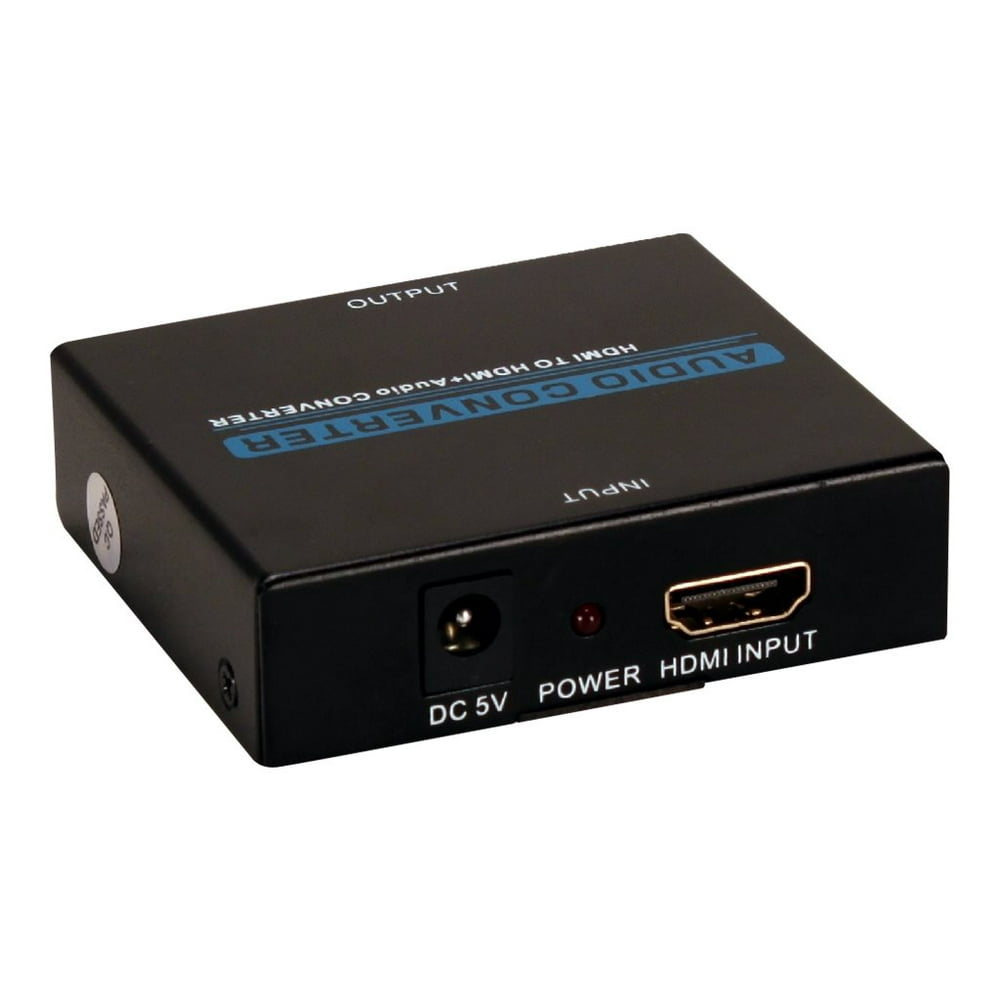 HDMI Audio Extractor with HDMI Pass Through Port